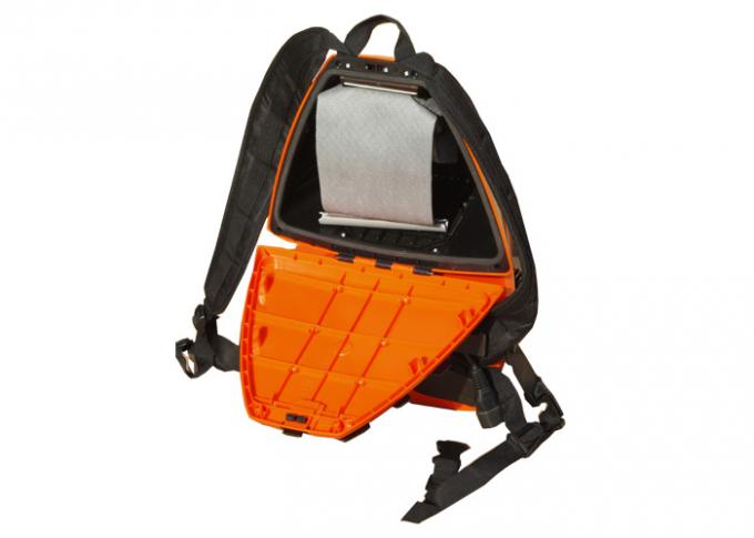 Пылесос рюкзака оранжевого цвета портативный мини для гостиницы/школы/супермаркета 0