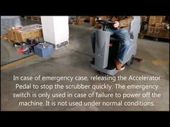 Аккумуляторная езда на подложном мольнике для прочных коммерческих полов