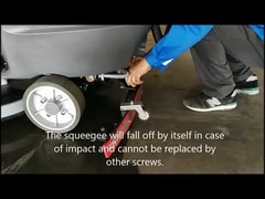 D9 Большой объемный автоматический промывальник для промышленных полов