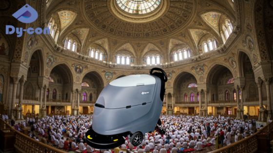 Поломоечная машина Dycon FS20, аккумуляторная, 24 В, производительность 2000 м²/ч